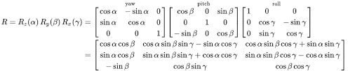 Rotation matrices